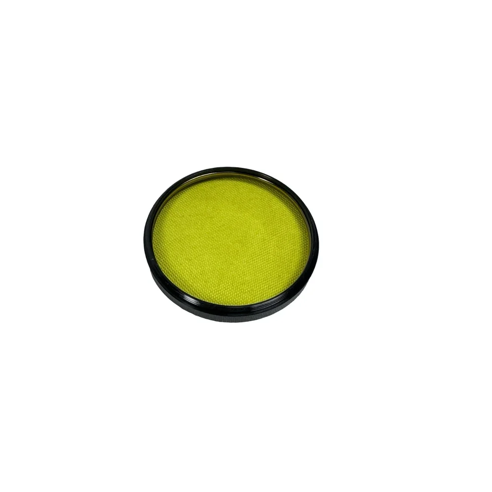Vintage Star-D 55mm K2 Camera Lens Filter Yellow Threaded Circular Japan w/ Case